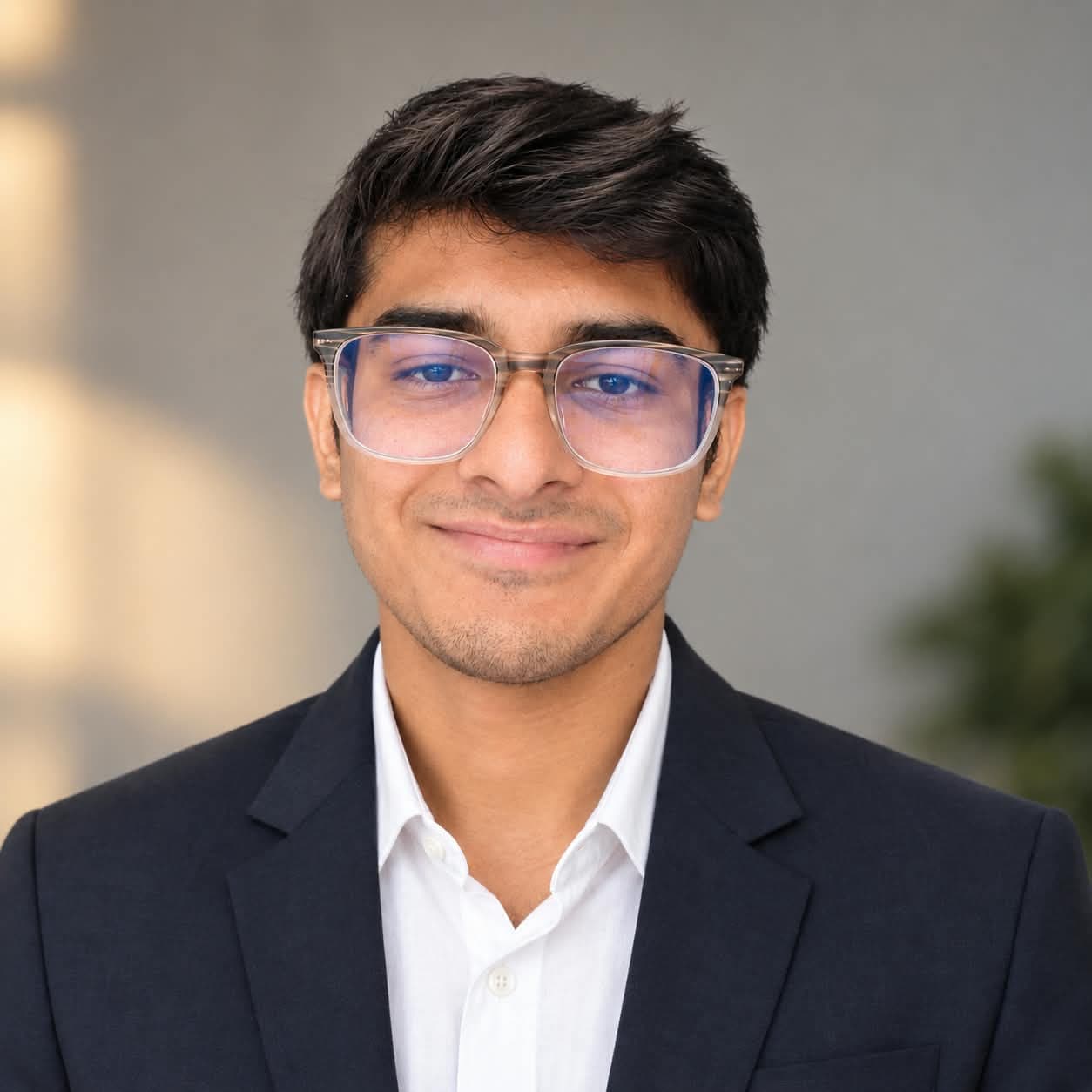 Omrushikesh Raiwade, photographed straight on